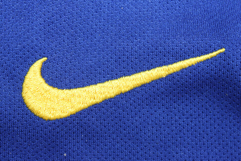 Kit Barcelona Home Conjunto Infantil 12/13 (Versão Retrô)