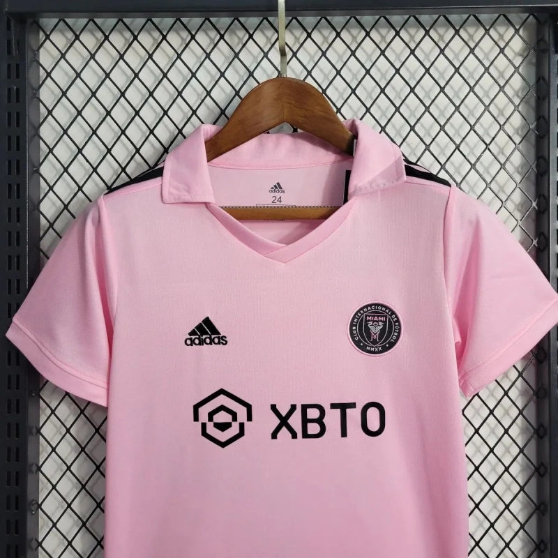 Kit Inter Miami Home Conjunto Infantil 2023 (Versão Torcedor)