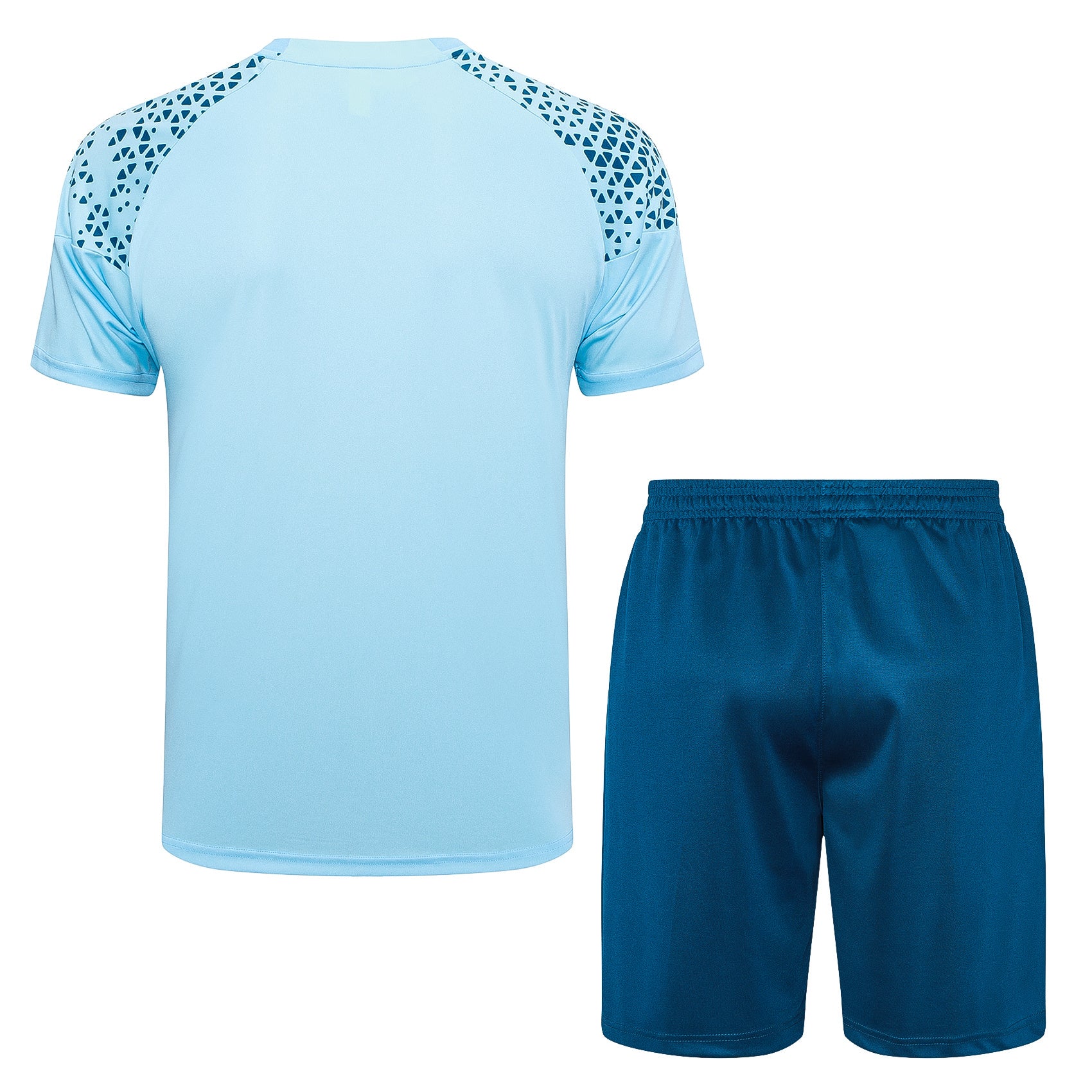 Kit Pre-Treino Manchester City F.C. Conjunto Adulto/Infantil (Versão Torcedor)