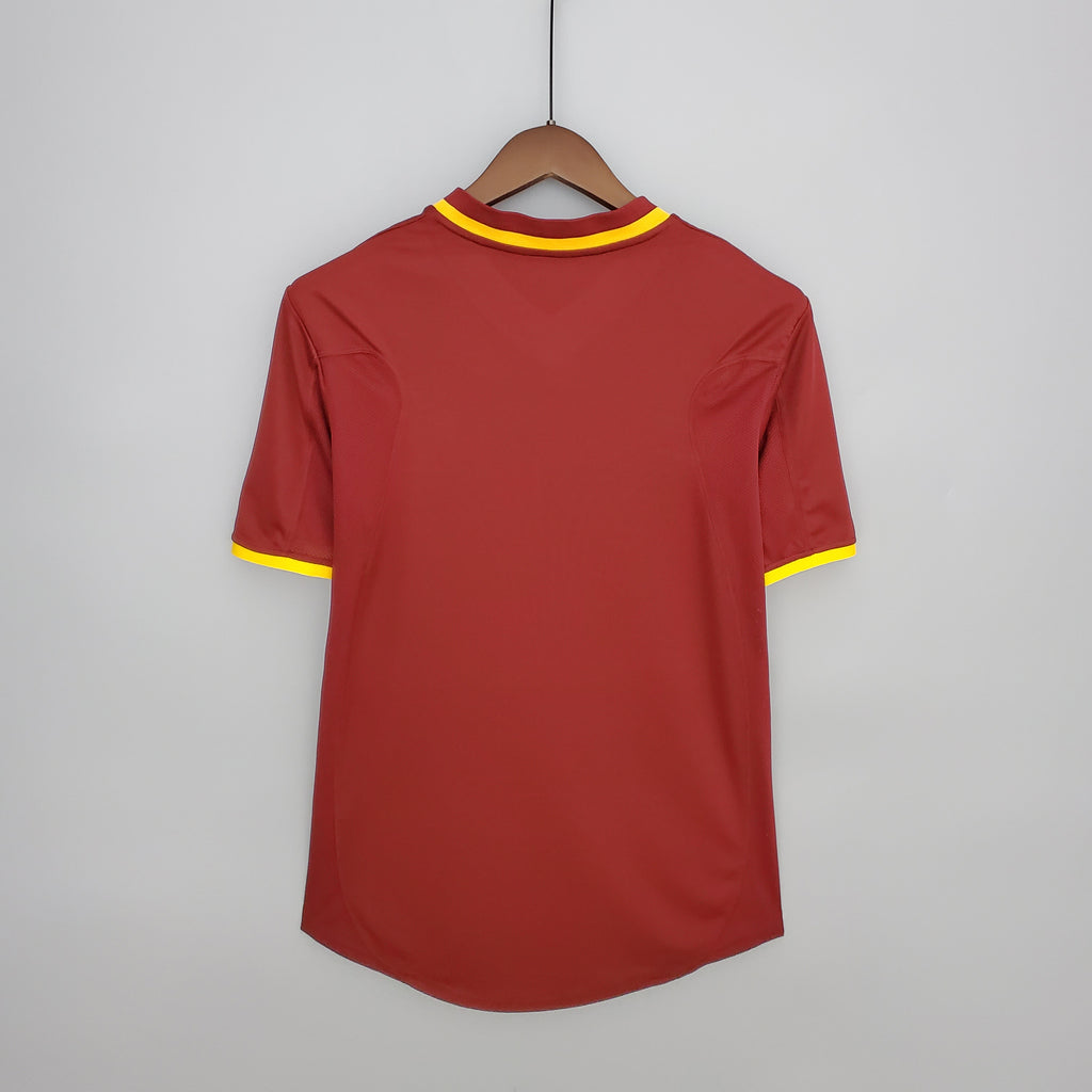 Portuguese National Team Home Shirt 2000 (Retro Fan Version) 