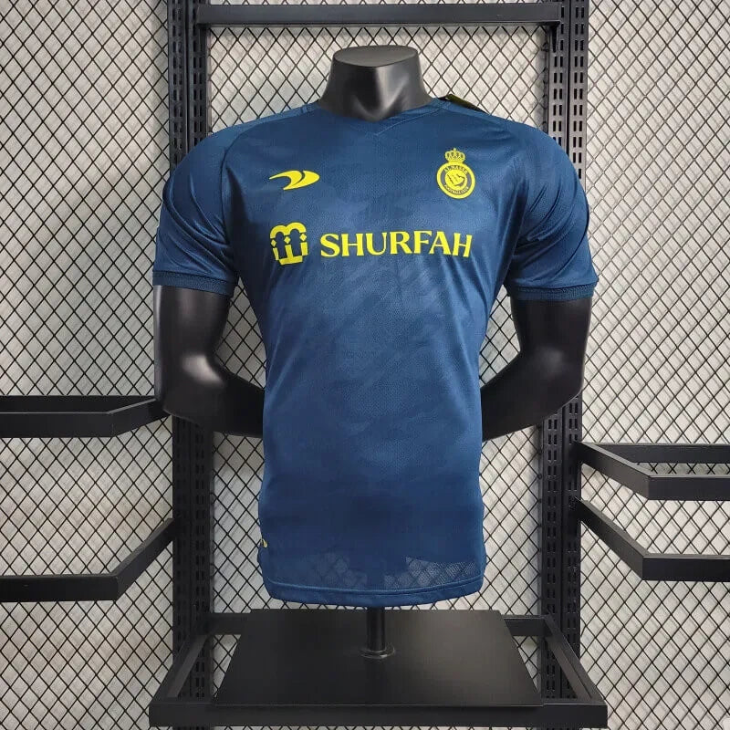 Camisa Al-Nassr FC 22/23 Away (Versão Jogador Retrô)