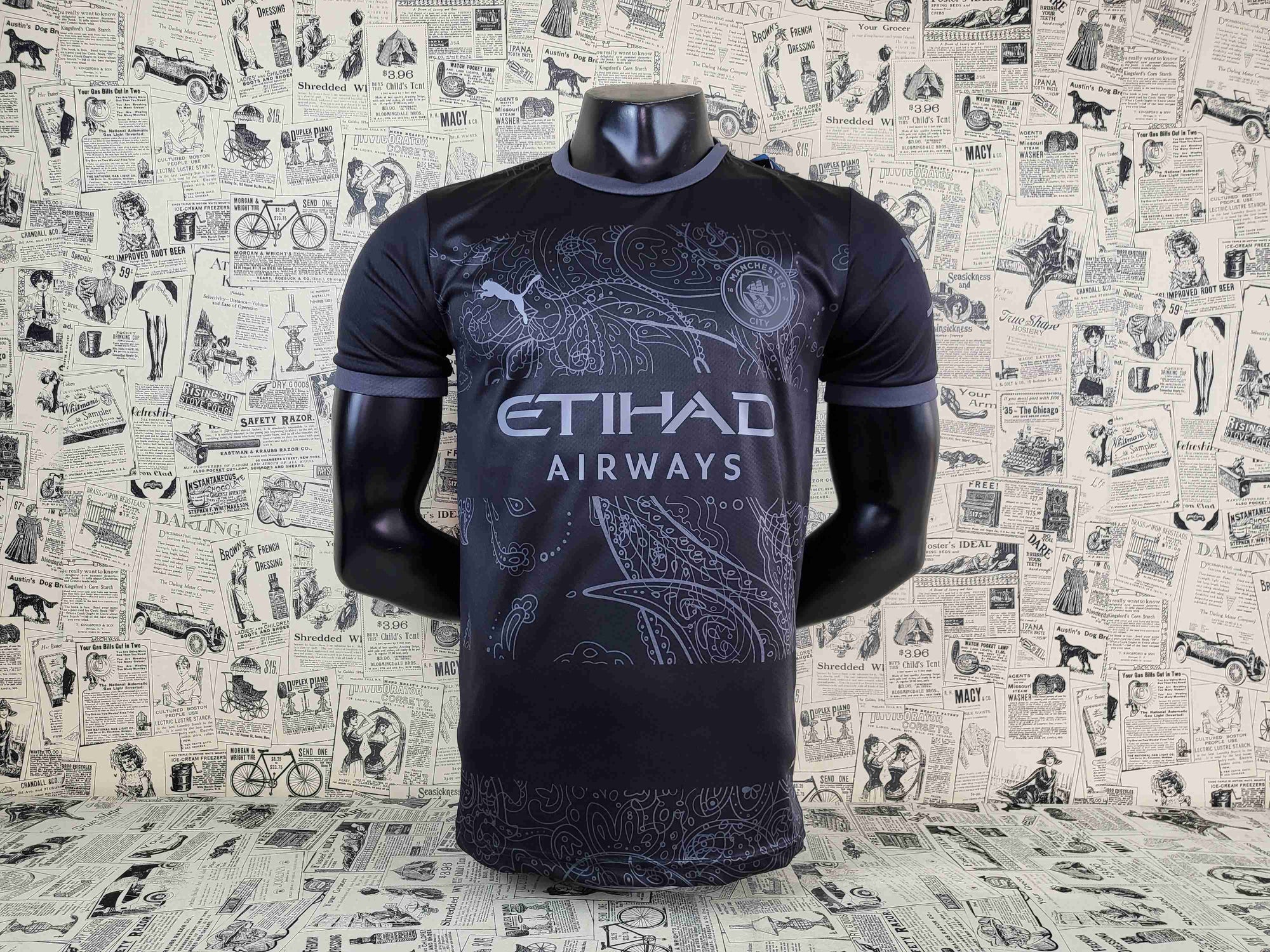 Camisa Manchester City "Dark Edition" 23/24 (Versão Torcedor) | EDIÇÃO ESPECIAL