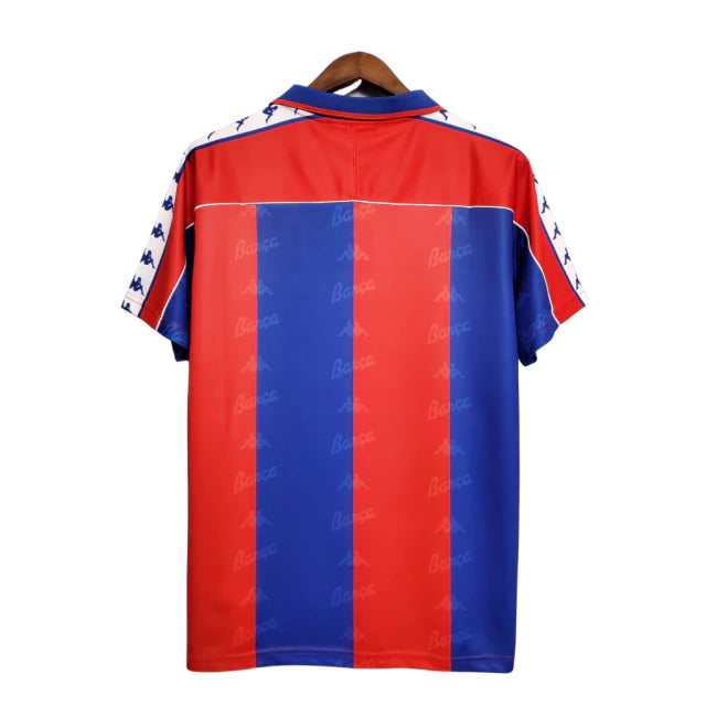 Barcelona Home 14/15 Retro Shirt - Blue and Red 