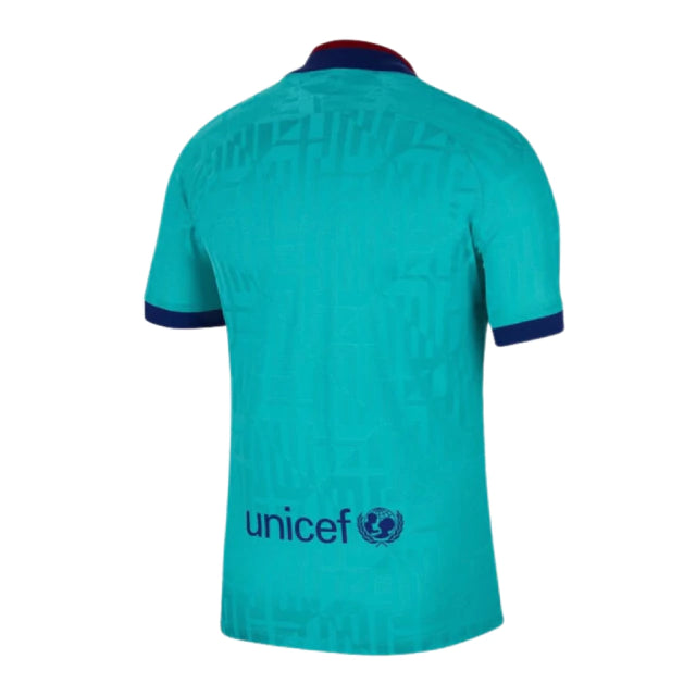 Barcelona Home 14/15 Retro Shirt - Blue and Red 