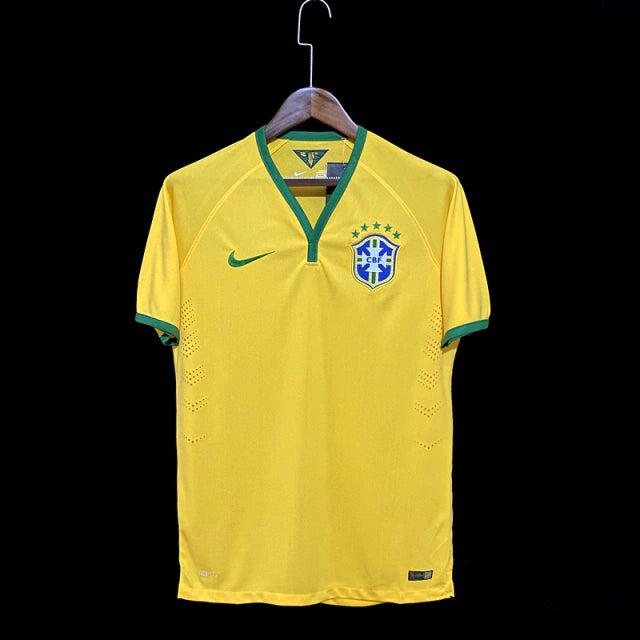 Camisa Seleção Brasileira 2014 Home (Versão Retrô)