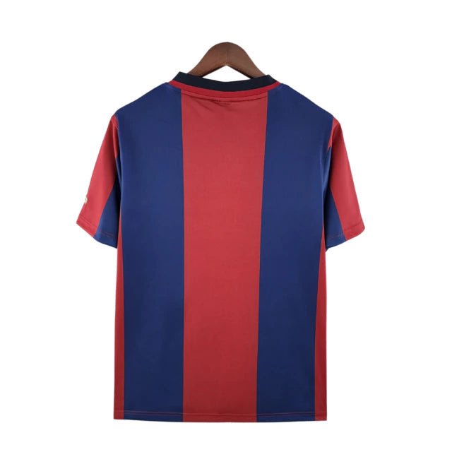 Barcelona Home 14/15 Retro Shirt - Blue and Red 