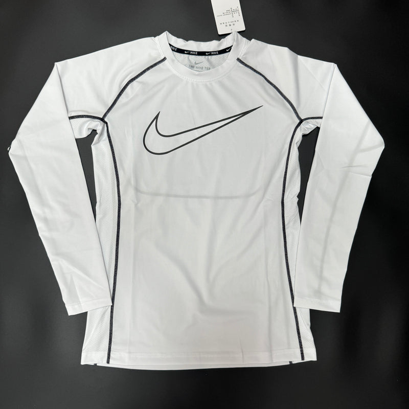 Camisa Manga Longa Listras - Nike Pro "Tight Gym" Sportwear | Moda Esportiva