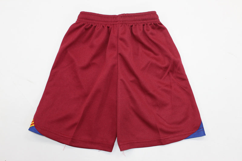 Kit Barcelona Home Conjunto Infantil 05/06 (Versão Retrô)