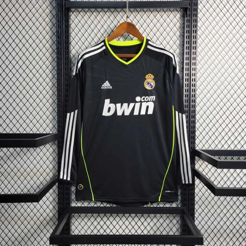 Camisa Real Madrid Away 10/11 (Versão Manga Longa Retrô)