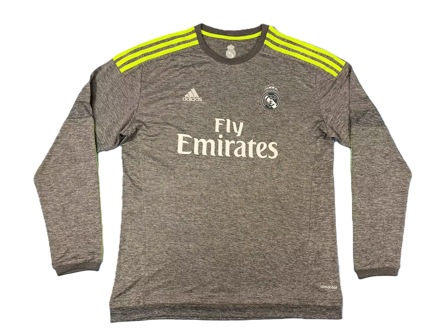 Camisa Real Madrid Away 15/16 (Versão Manga Longa Torcedor Retrô)