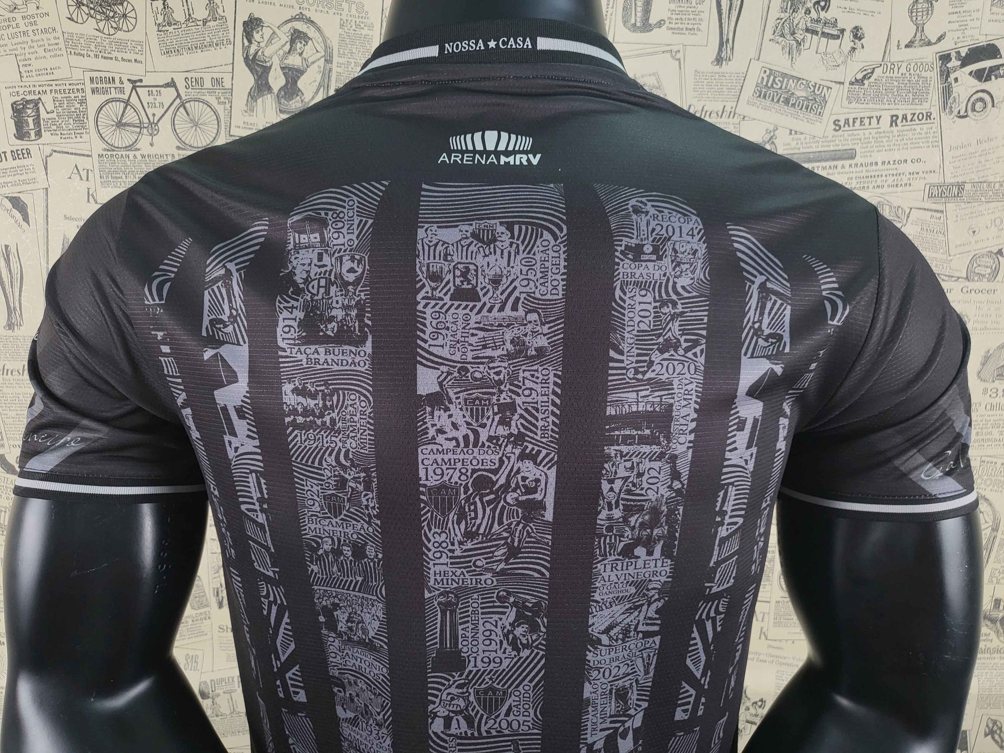 Camisa Atlético Mineiro "Manto Da Massa" 2022 (Versão Torcedor) | EDIÇÃO ESPECIAL