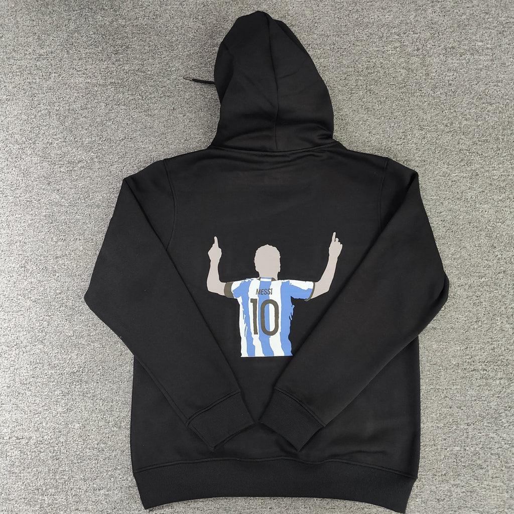 Moletom Seleção da Argentina | Gold Logo / Messi Style