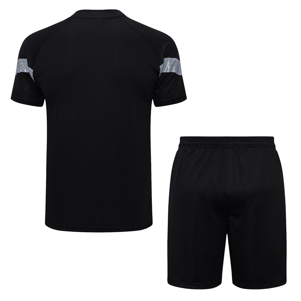 Kit Pre-Treino AC Milan Conjunto Adulto/Infantil (Versão Torcedor)