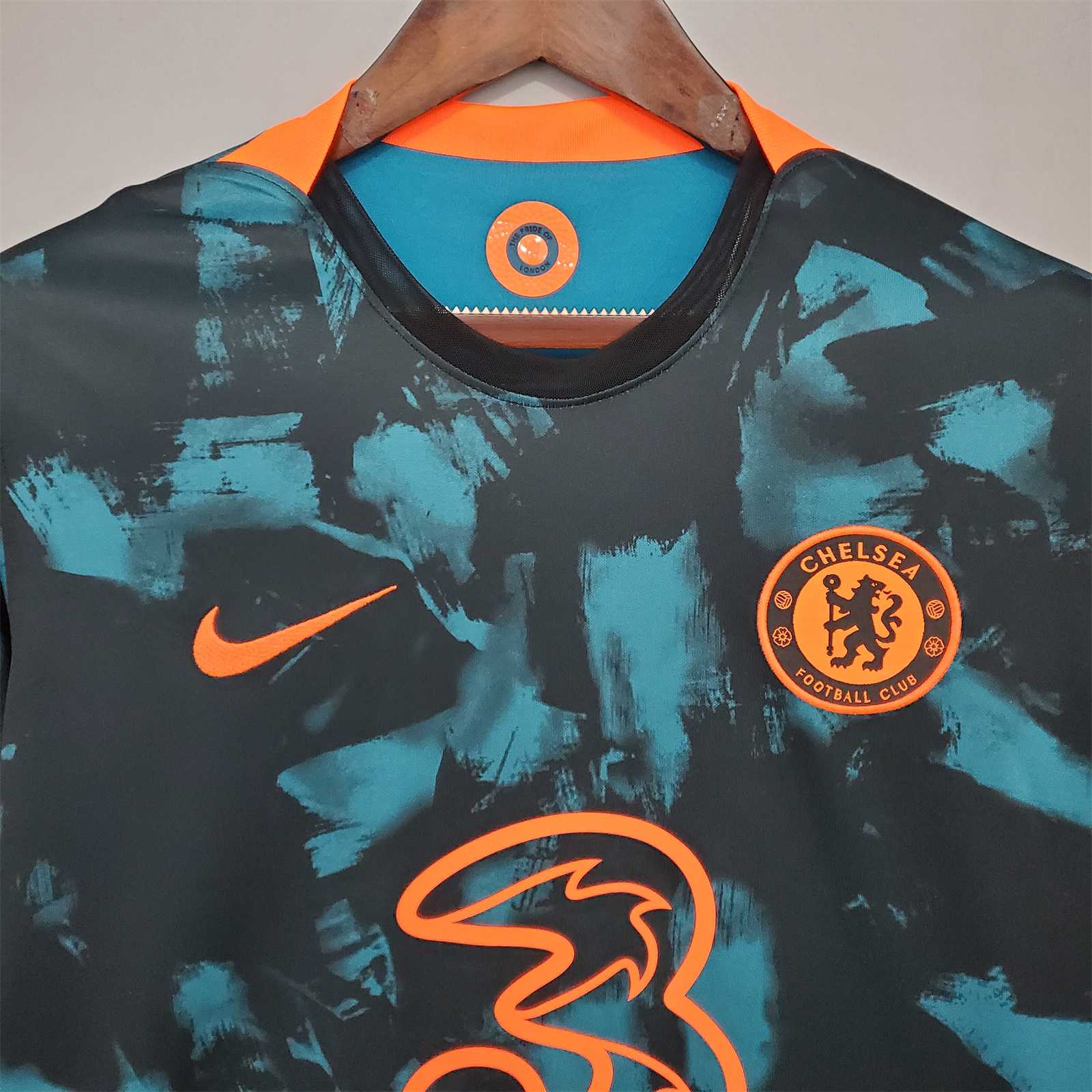 Camisa Chelsea F.C.Third 21/22 (Versão Torcedor Retro)