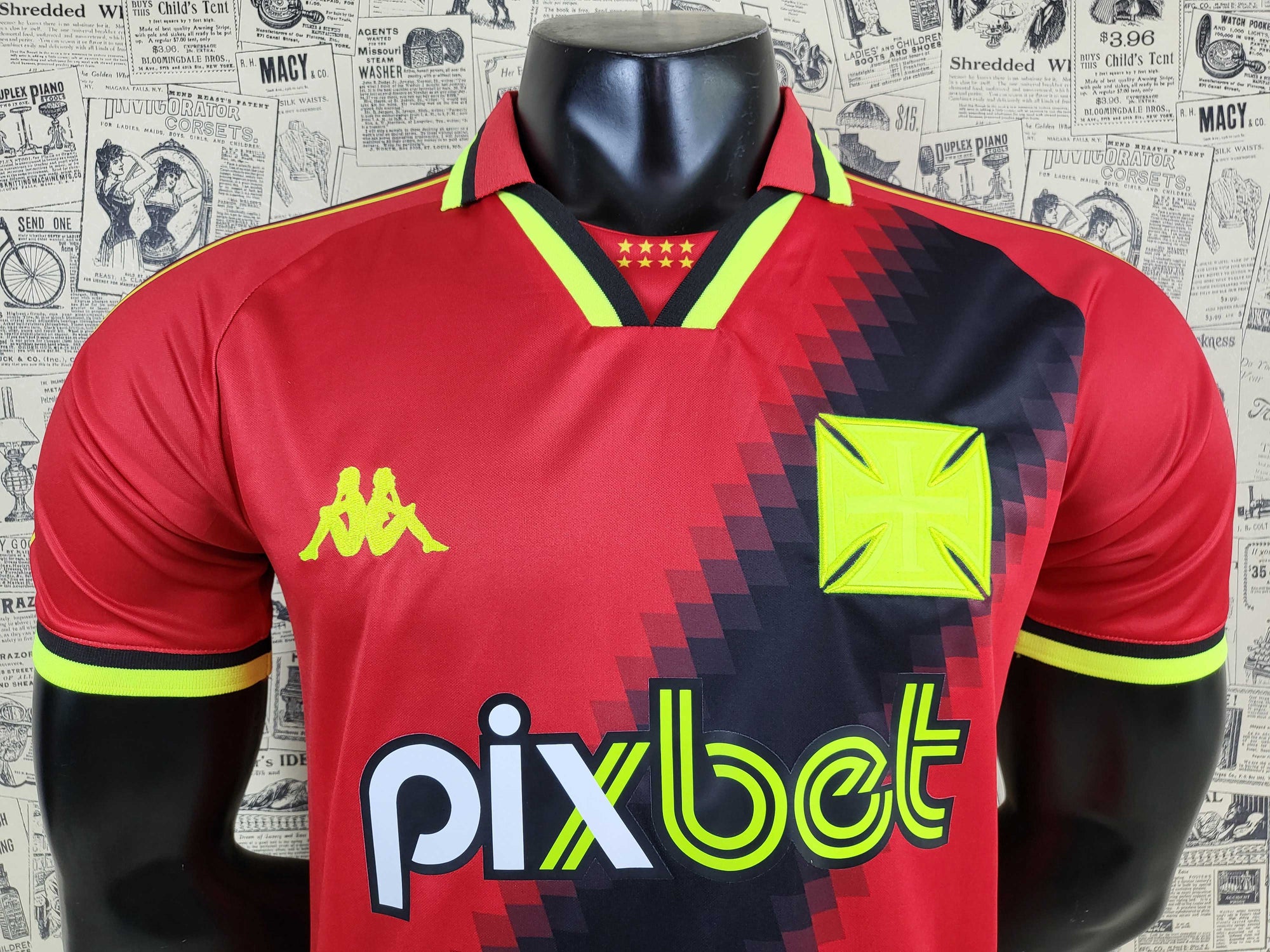 Camisa CR Vasco da Gama "Red Style" 23/24 (Versão Torcedor) | EDIÇÃO ESPECIAL