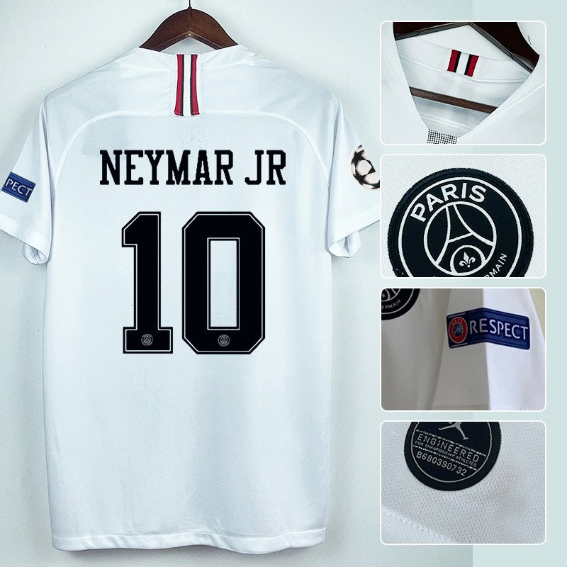 Camisa Paris Saint-Germain Away 18/19 Champions Liga (Versão Manga Longa Retrô)