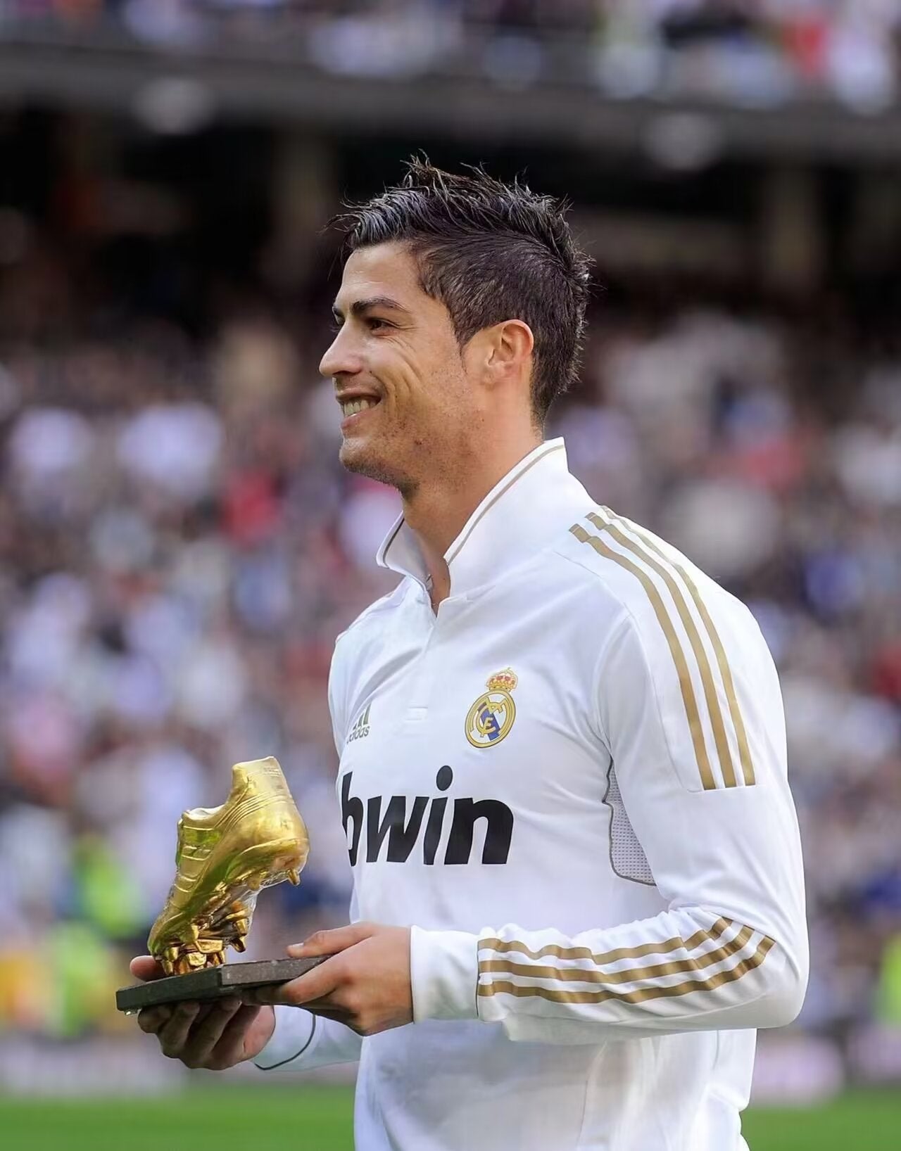 Camisa Real Madrid Home 11/12 (Versão Manga Longa Jogador Retrô)