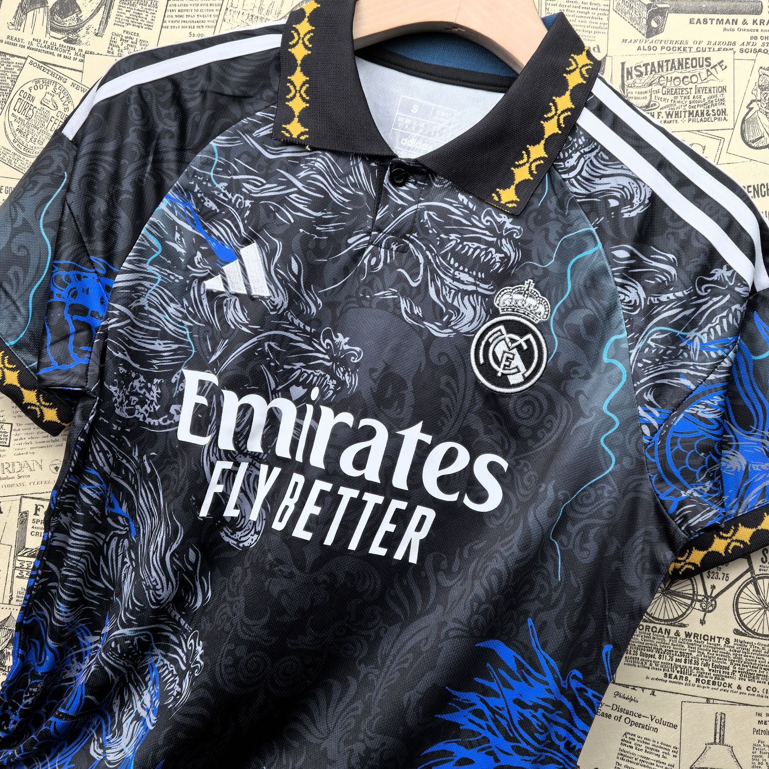 Camisa Real Madrid "Blue Dragon" 24/25 (Versão Torcedor) | EDIÇÃO ESPECIAL