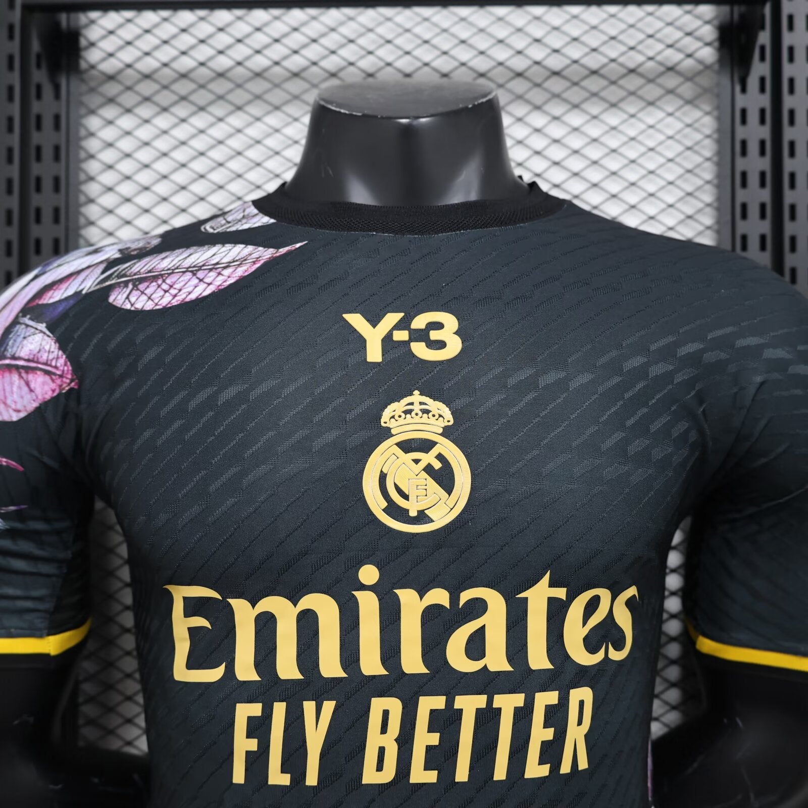 Camisa Real Madrid CF "Y-3 Black Design" (Versão Jogador) | EDIÇÃO ESPECIAL