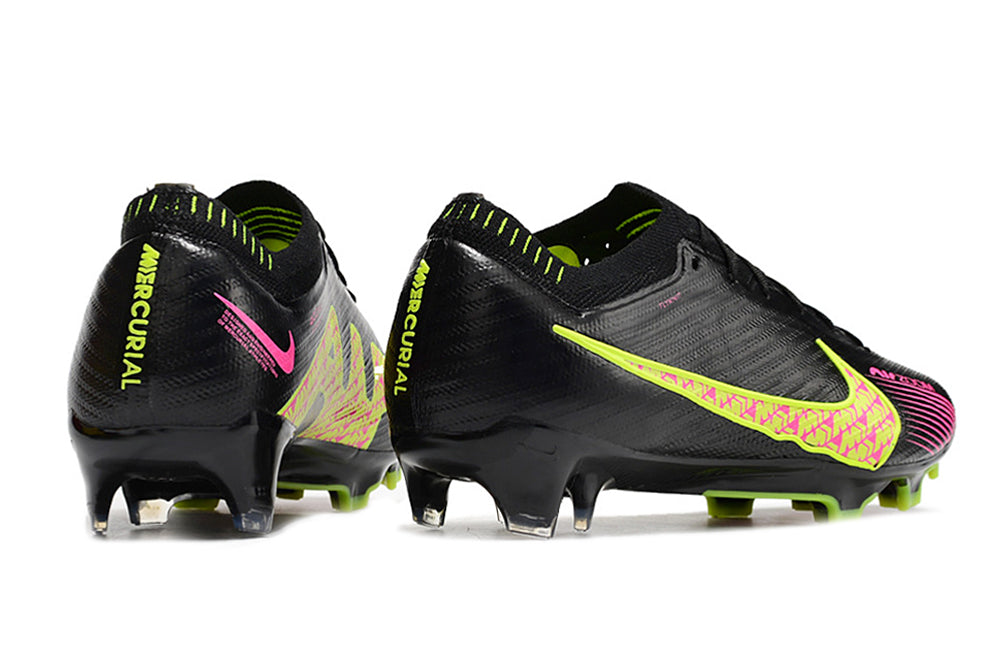 Chuteira de Campo Nike AIR Zoom Mercurial Vapor 15 Elite Black and Vibrant Colours| Football Boots