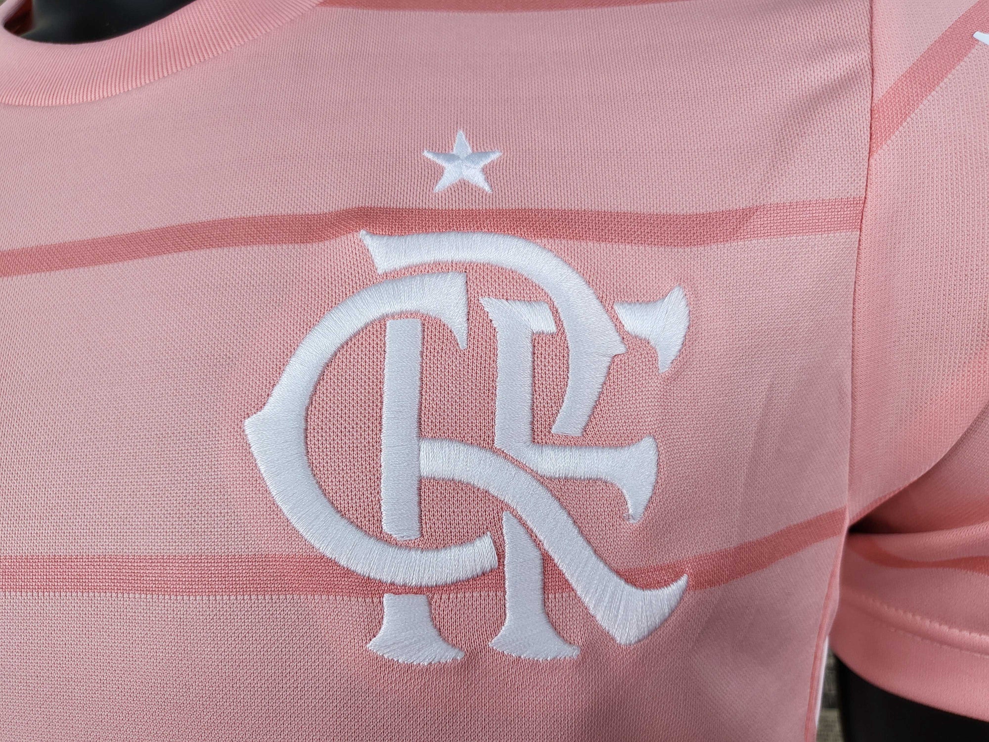 Camisa Flamengo "Outubro Rosa + Patrocínios" 21/22 (Versão Torcedor) | EDIÇÃO ESPECIAL