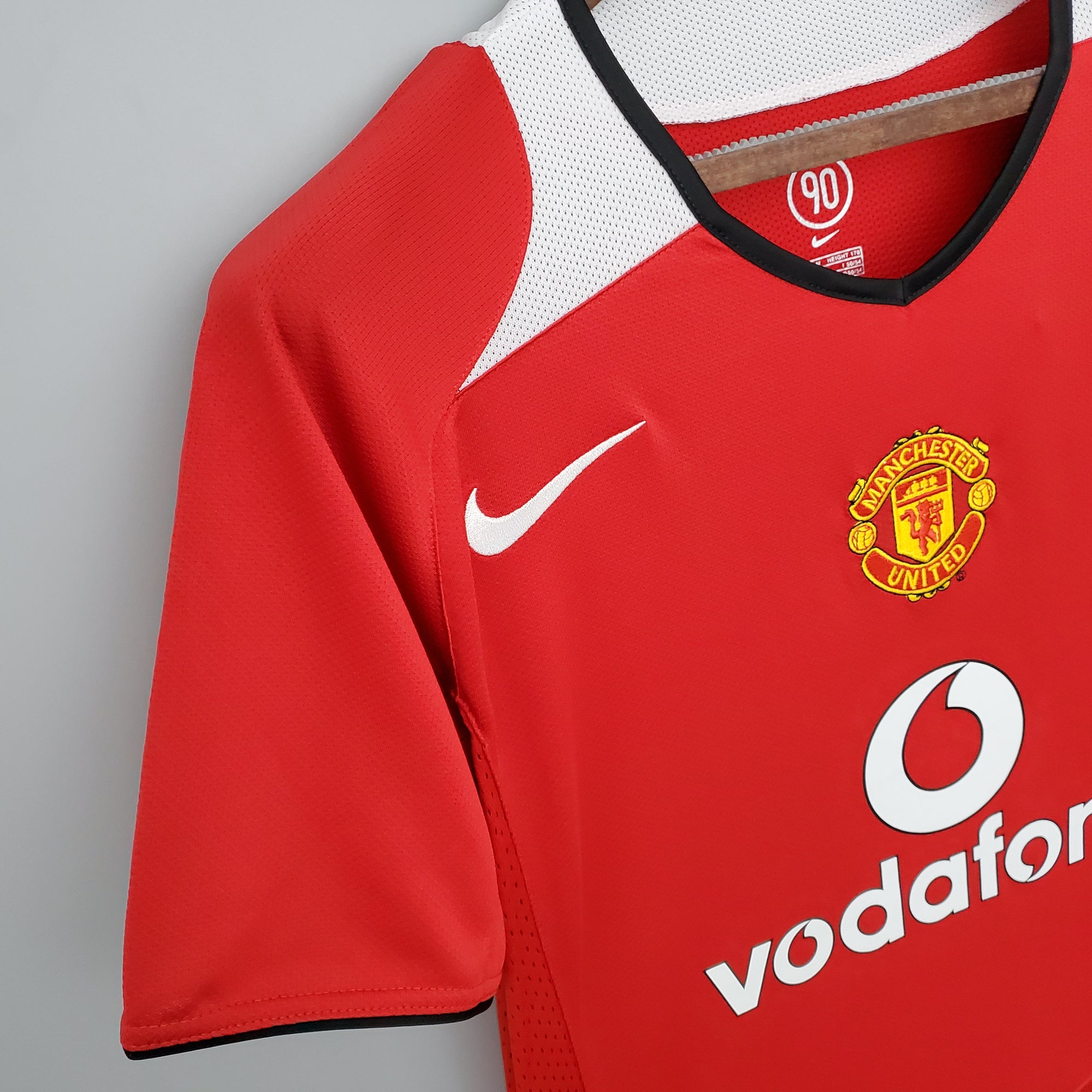 Camisa Manchester United Home 04/05 (Versão Retrô)