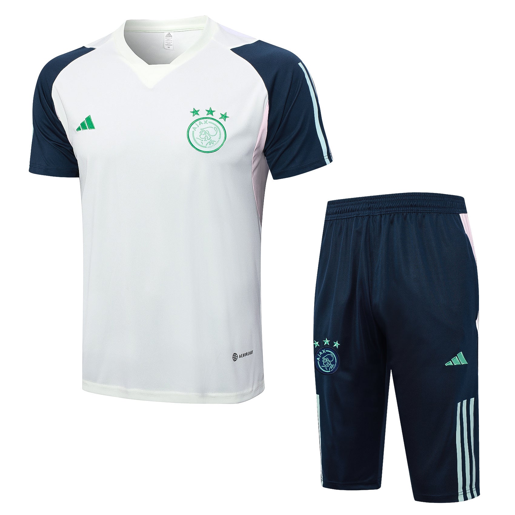 Kit Pre-Treino Ajax FC Adulto/Infantil (Versão Torcedor)
