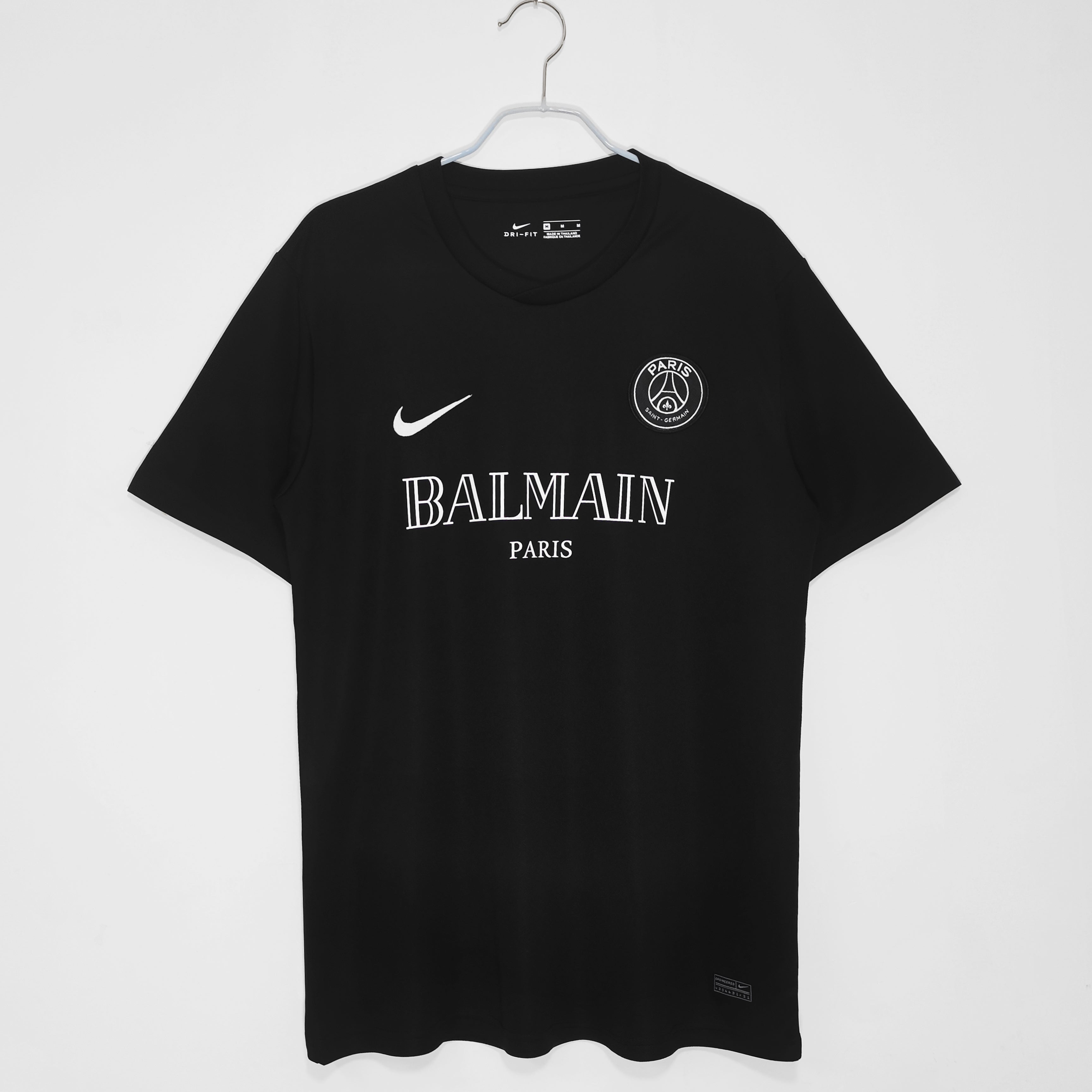 Camisa Paris Saint-Germain F.C. "Black Balmain Style" (Versão Torcedor) | EDIÇÃO ESPECIAL