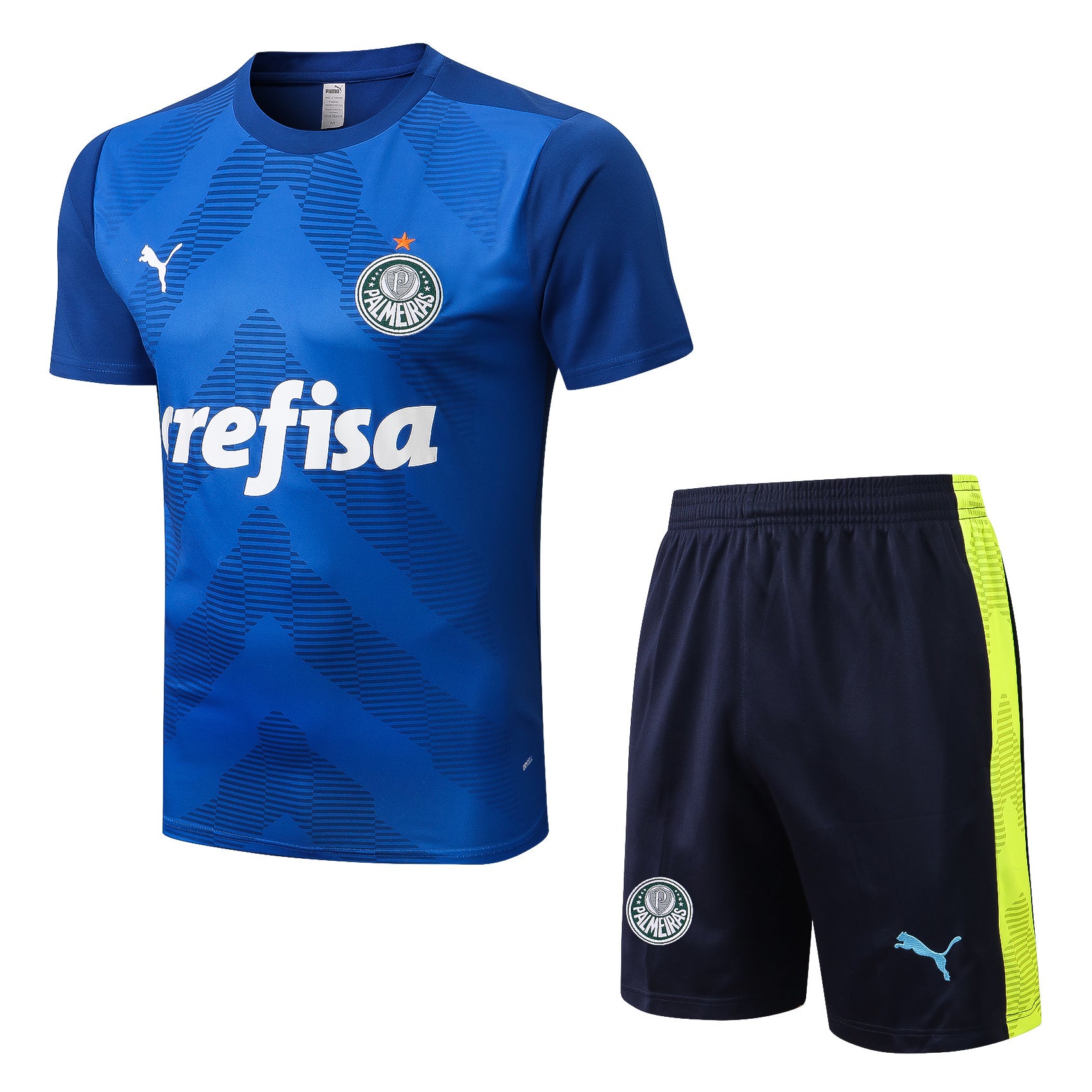 Kit Pre-Treino SE Palmeiras Conjunto Adulto/Infantil (Versão Torcedor)