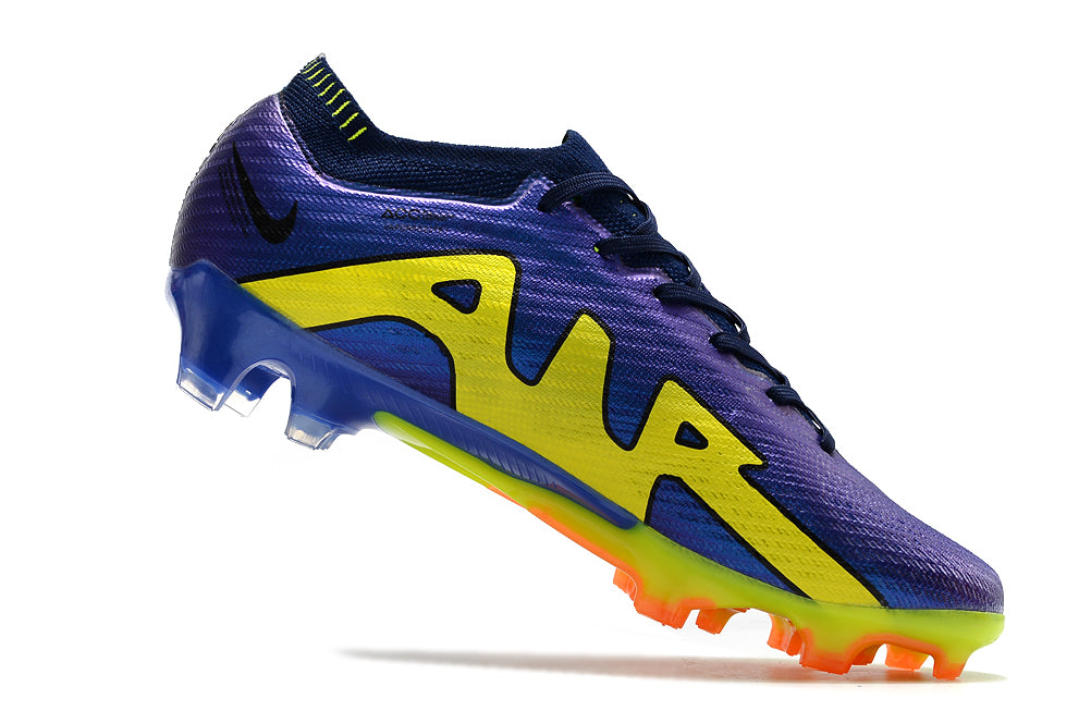 Chuteira de Campo Nike AIR Zoom Mercurial Vapor 15 Elite Purple/Yellow | Football Boots