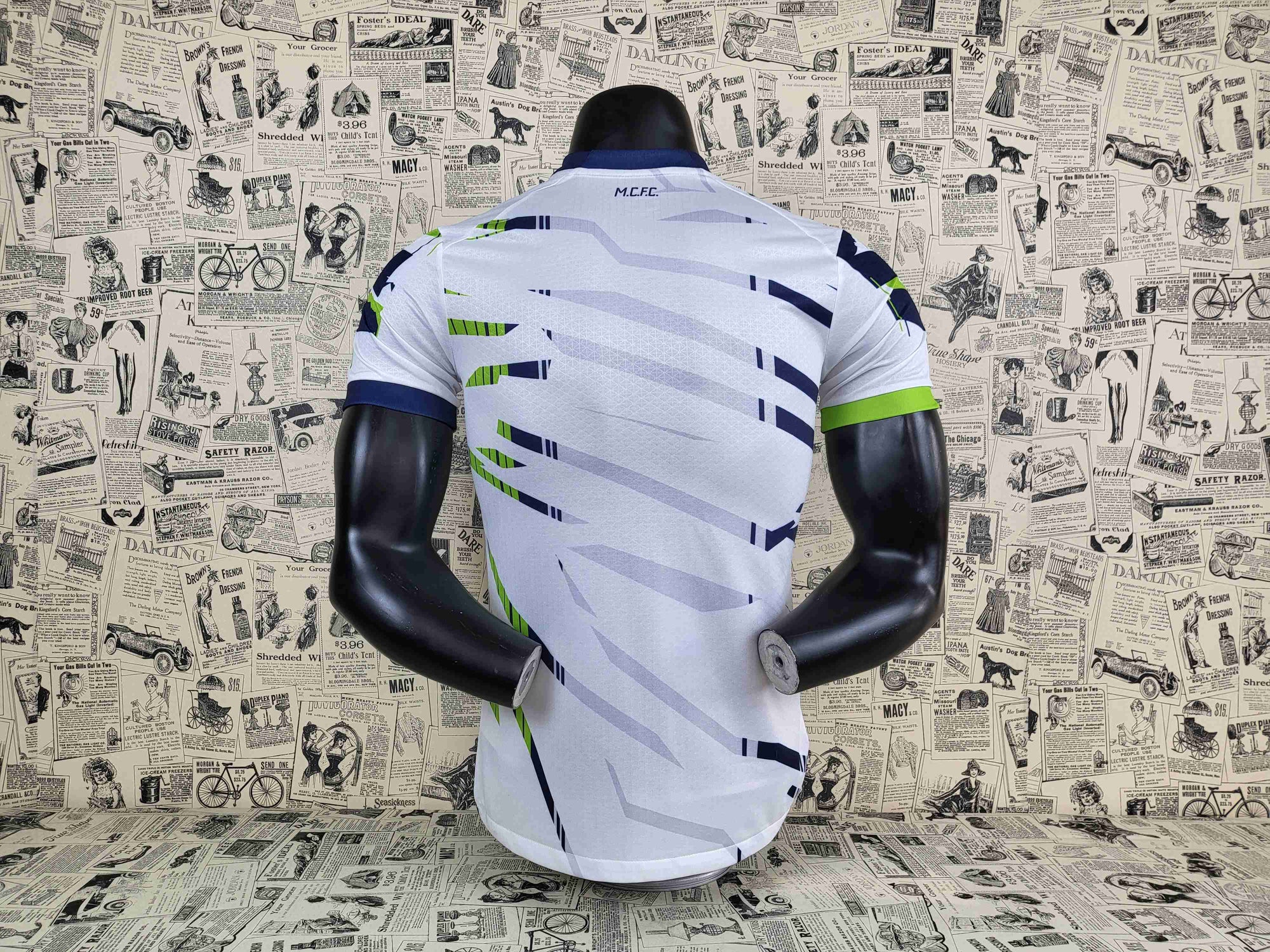 Camisa Manchester City "Green, White and Blue" 23/24 (Versão Jogador) | EDIÇÃO ESPECIAL