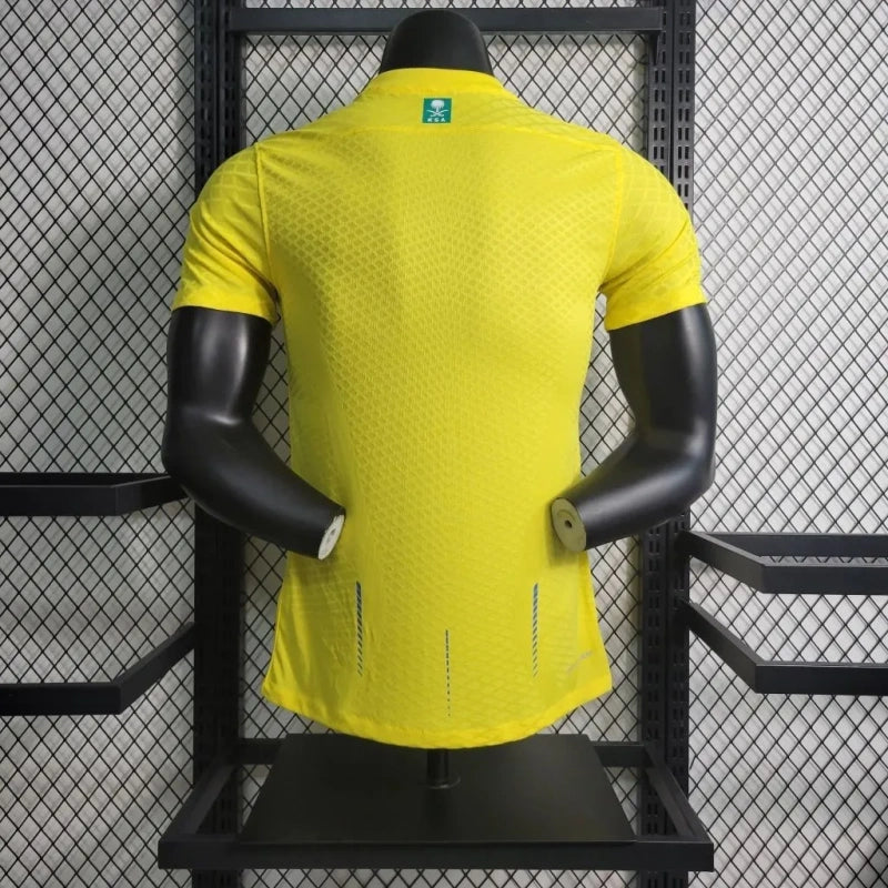 Camisa Al-Nassr FC 23/24 Home (Versão Jogador)
