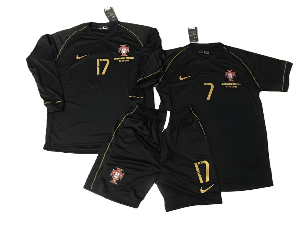 Camisa Seleção Portuguesa Away 2006 (Versão Manga Longa Torcedor Retrô)