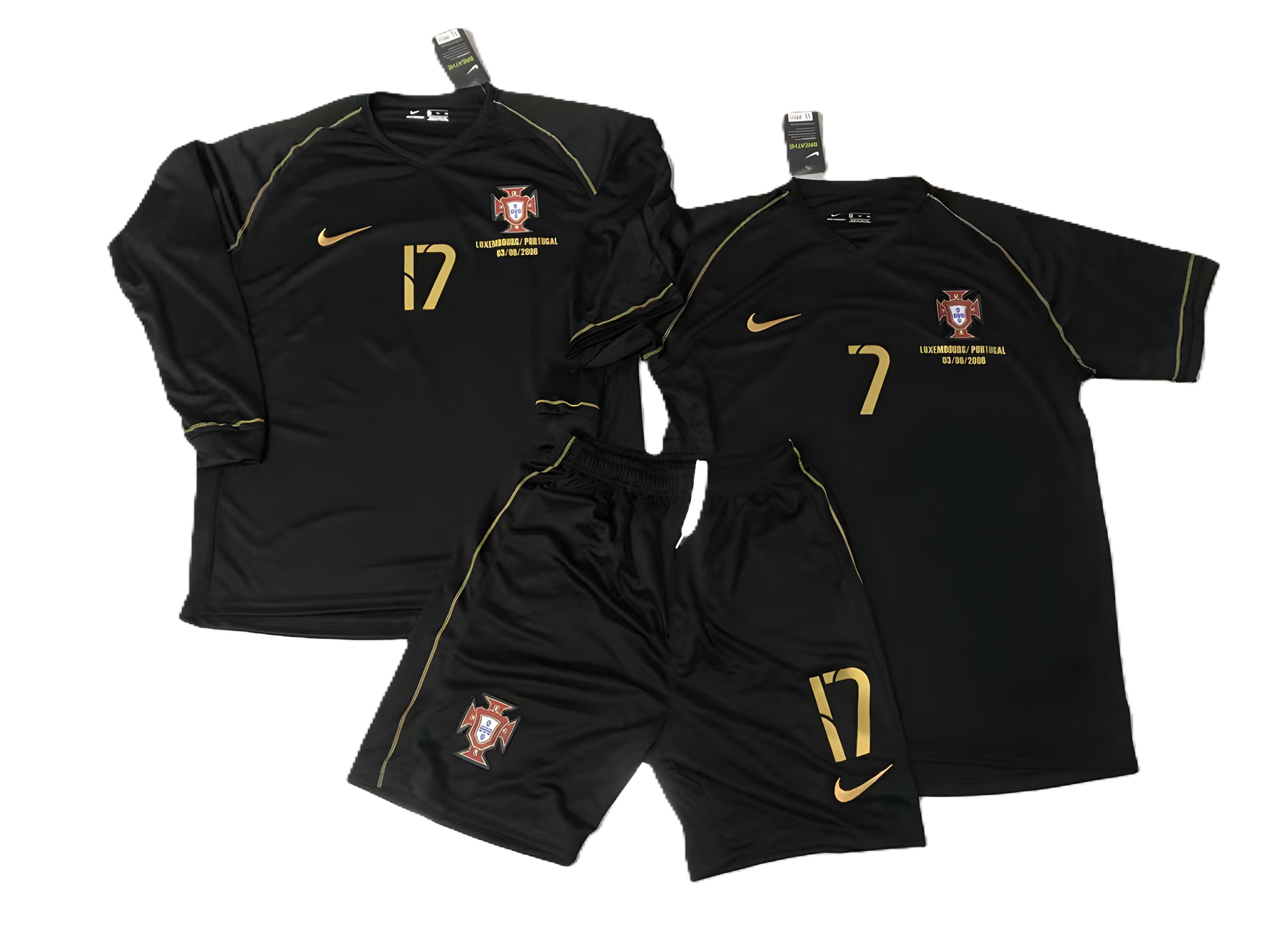 Camisa Seleção Portuguesa Away 2006 (Versão Manga Longa Torcedor Retrô)