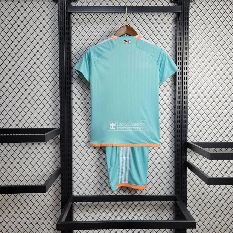Kit Inter Miami Third Conjunto Infantil 2024 (Versão Torcedor)