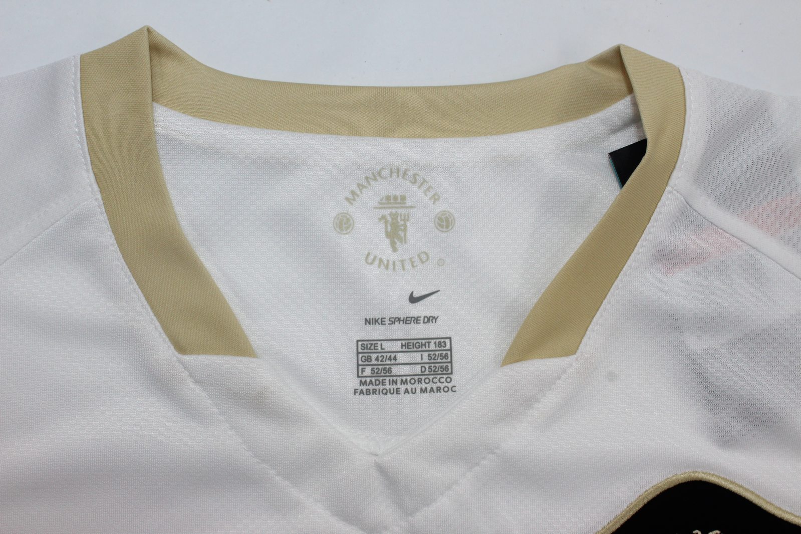 Camisa Manchester United Away 06/07 (Versão Manga Longa Retrô)
