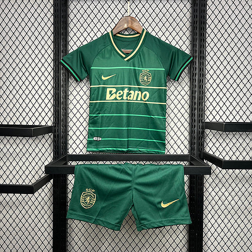 Kids Sporting CP 2024∕25 Away Kids Kit(7341)