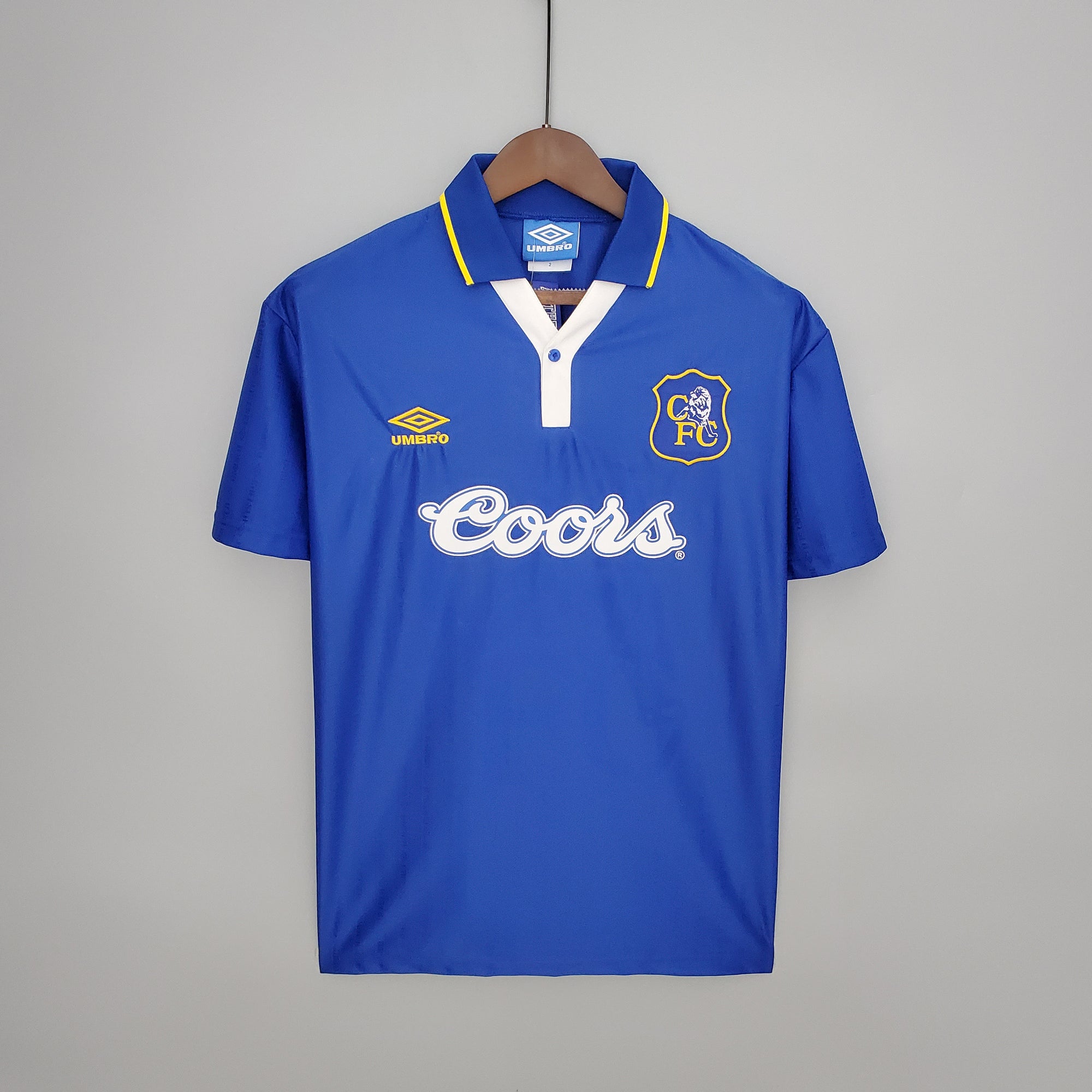 Camisa Chelsea F.C. Home 96/97 (Versão Torcedor Retro)