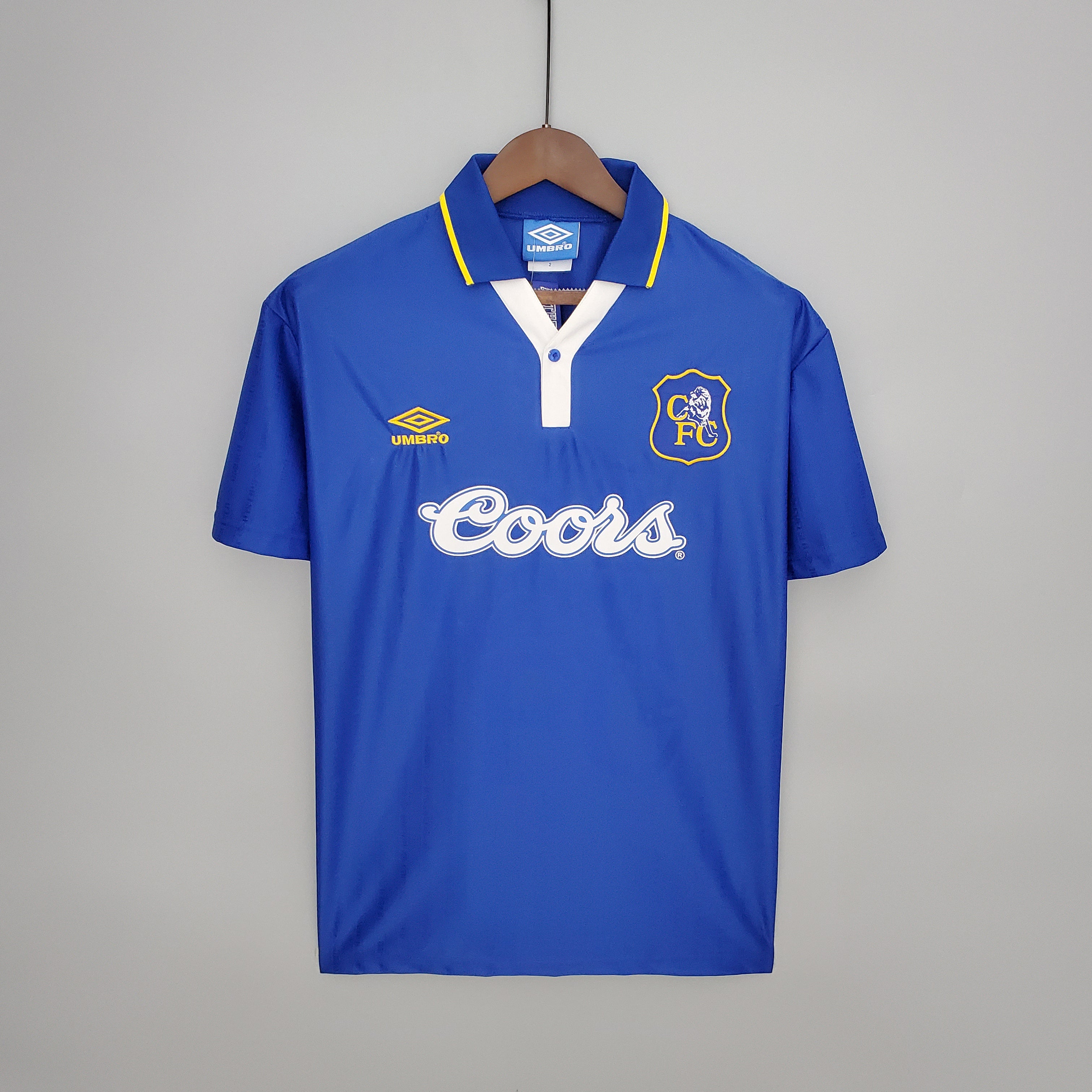 Camisa Chelsea F.C. Home 96/97 (Versão Torcedor Retro)