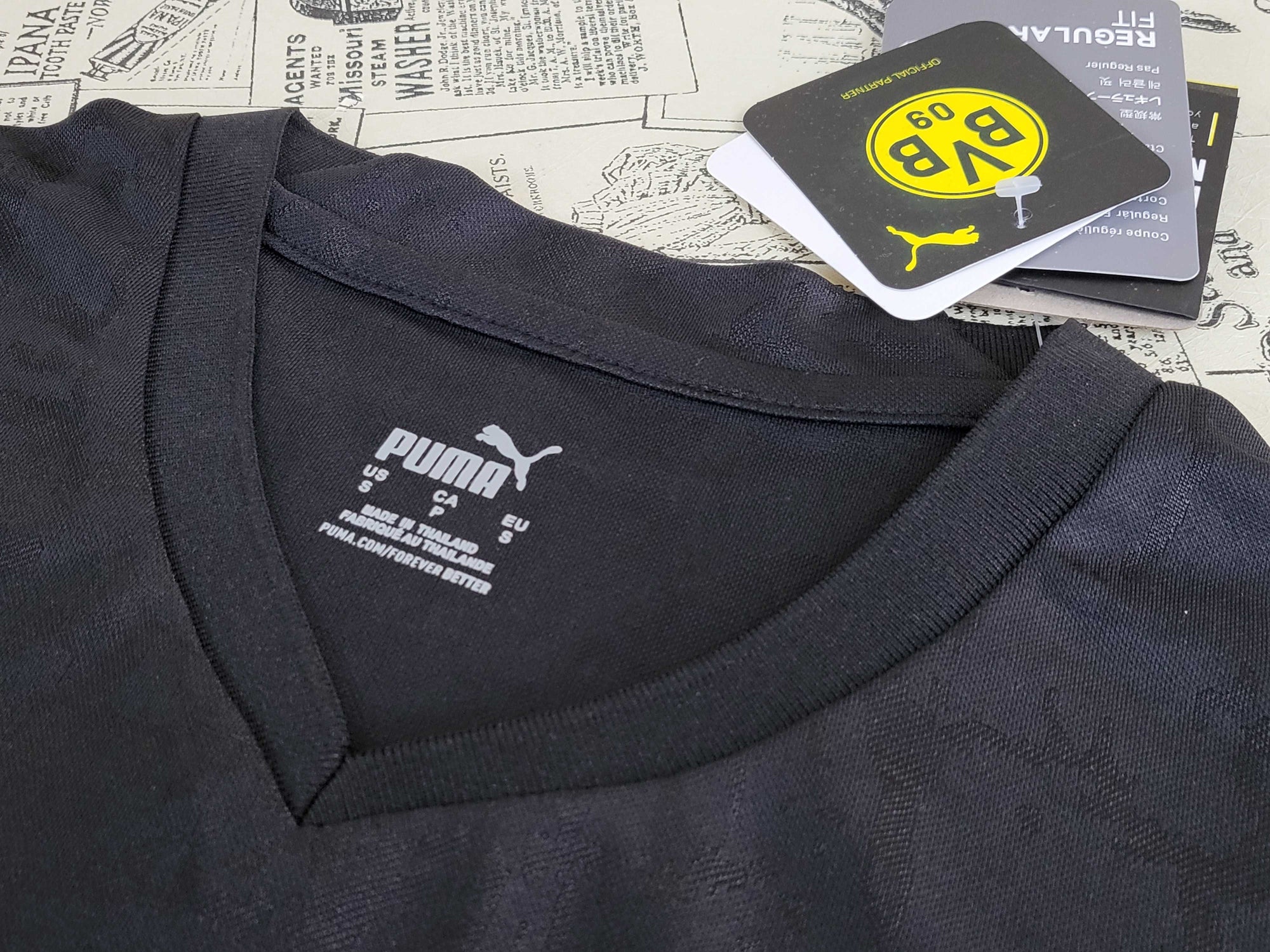 Camisa Borussia Dortmund "Dark Style" 23/24 (Versão Jogador) | EDIÇÃO ESPECIAL