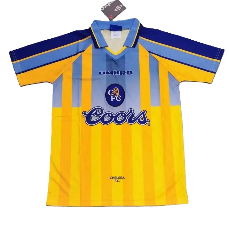Camisa Chelsea F.C. Away 96/97 (Versão Torcedor Retro)