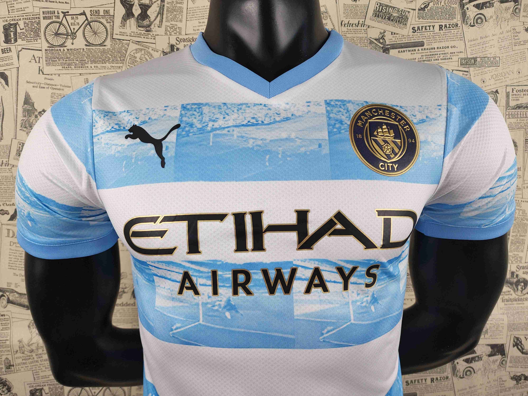 Camisa Manchester City "Blue Moments" 23/24 (Versão Jogador) | EDIÇÃO ESPECIAL