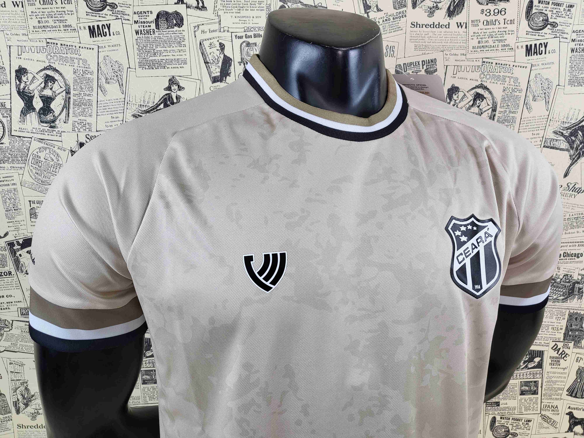 Camisa Ceará Sporting Club "White Style" 23/24 (Versão Torcedor) | EDIÇÃO ESPECIAL
