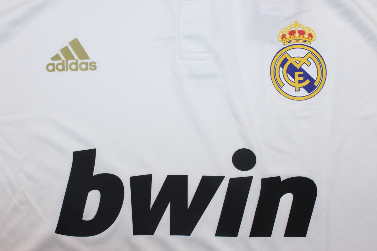 Camisa Real Madrid Home 11/12 (Versão Jogador Retrô)