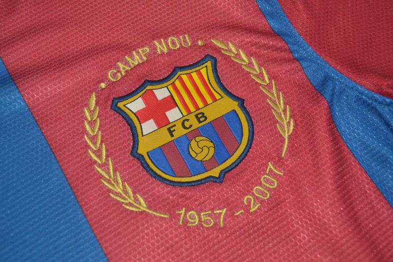 Camisa Barcelona Home 07/08 (Versão Retrô)