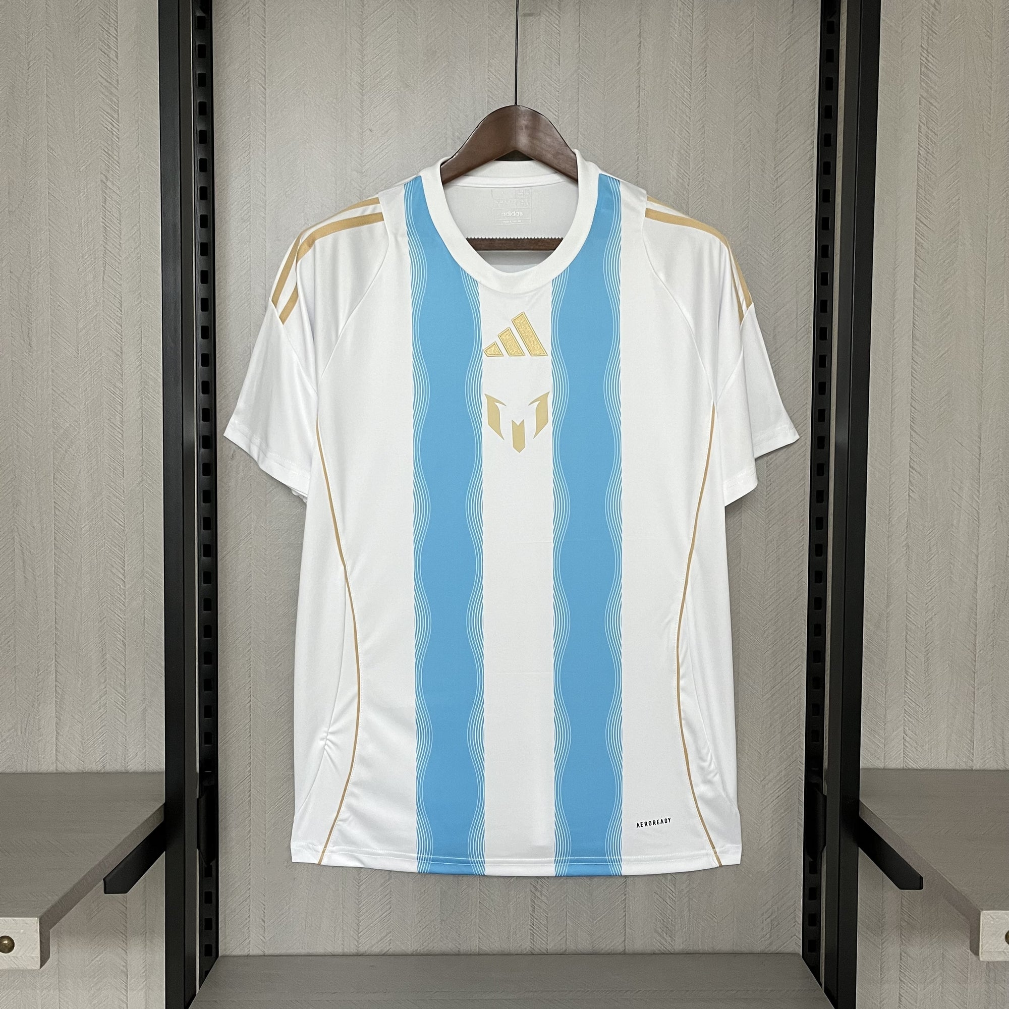 Camisa Seleção Argentina "White Messi Style" (Versão Torcedor) | EDIÇÃO ESPECIAL