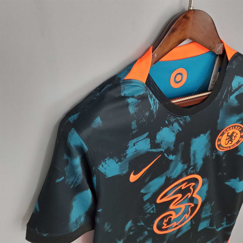 Camisa Chelsea F.C.Third 21/22 (Versão Torcedor Retro)