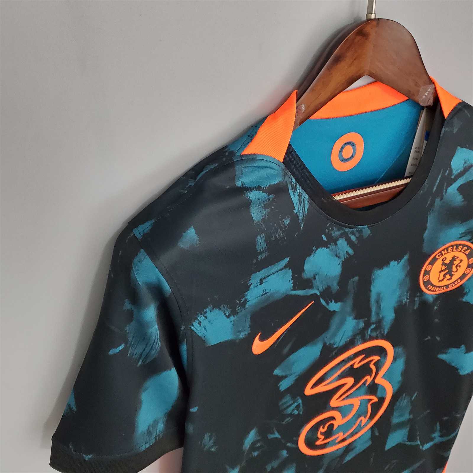 Camisa Chelsea F.C.Third 21/22 (Versão Torcedor Retro)