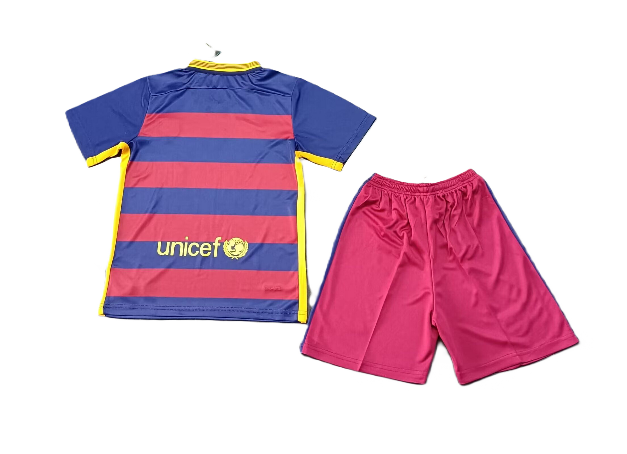 Kit Barcelona Home 15/16 Conjunto Infantil (Versão Retrô)