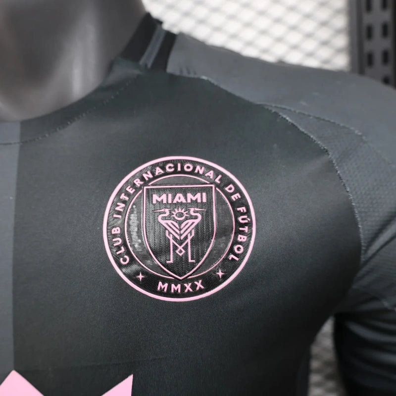 Camisa Inter Miami Away 24/25 (Versão Manga Longa Jogador)
